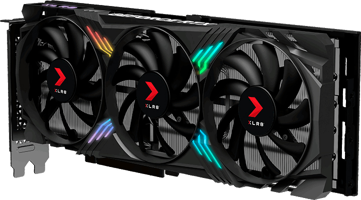 Відеокарта PNY GeForce RTX 4070 SUPER 12GB XLR8 Gaming VERTO EPIC-X RGB (VCG4070S12TFXXPB1-O)  Фото №0